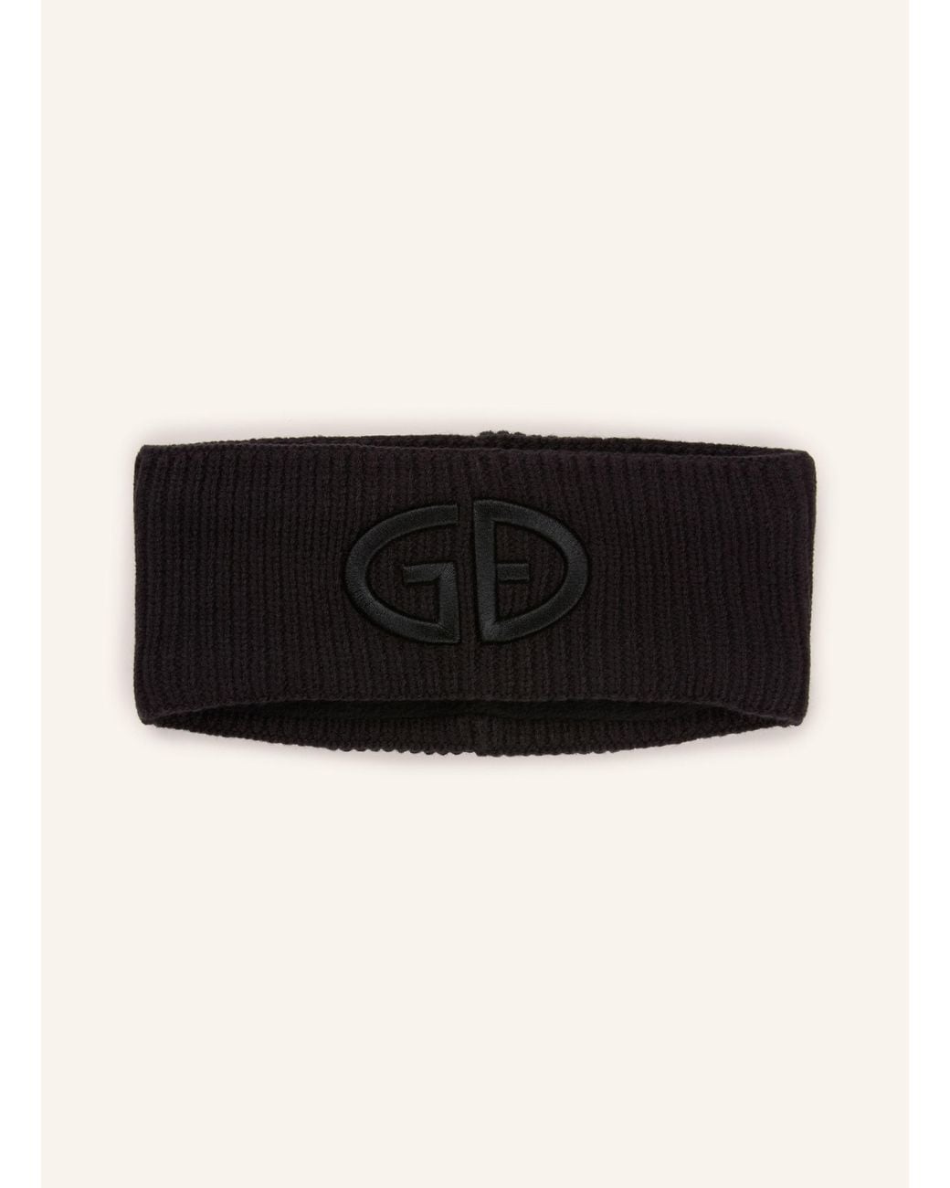 Goldbergh Black Stirnband WARMTH