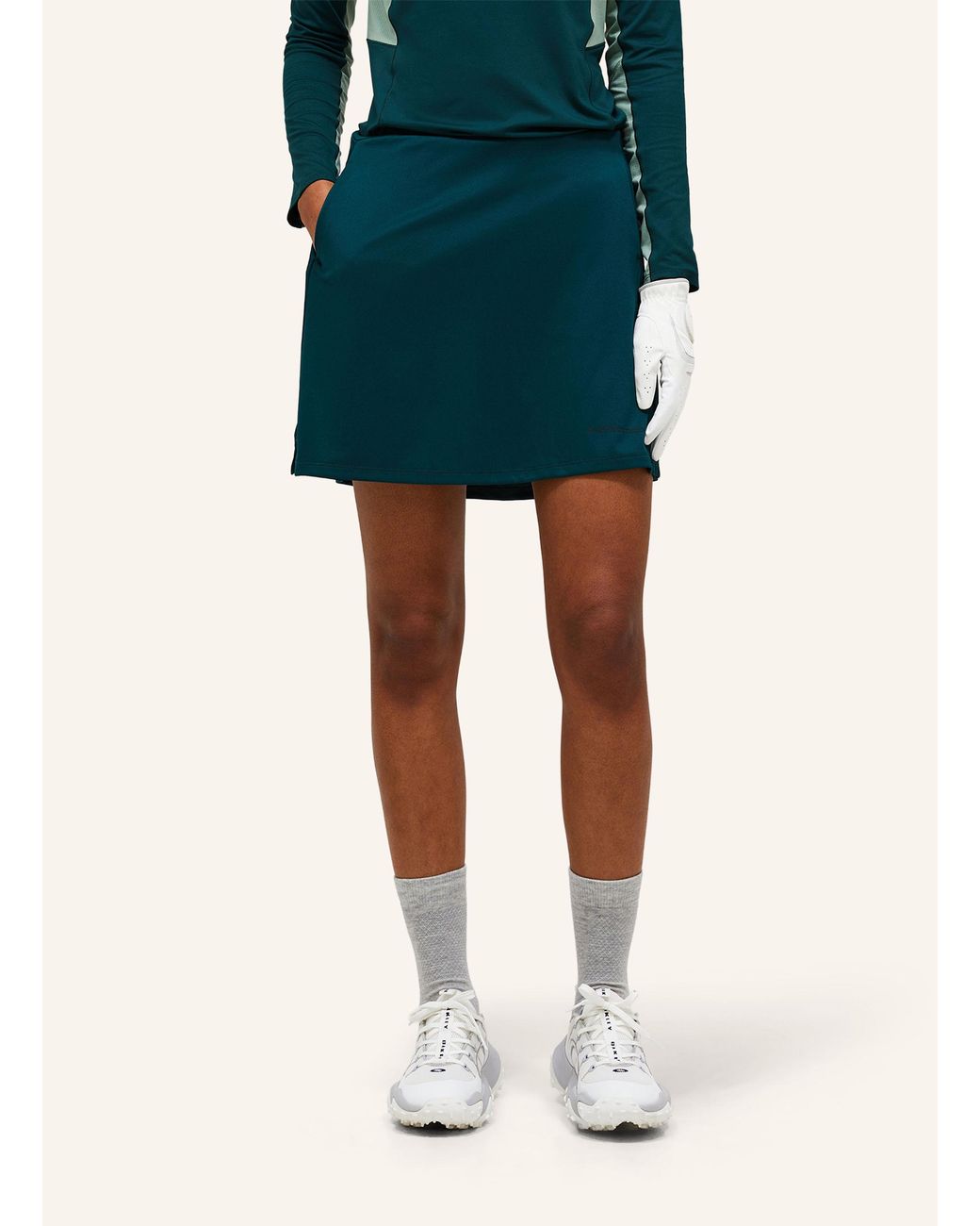 Peak Performance Green W Player Skirt Skort