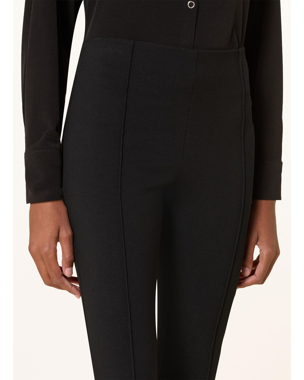 Ba&sh Black 3/4-Hose CAPRIA