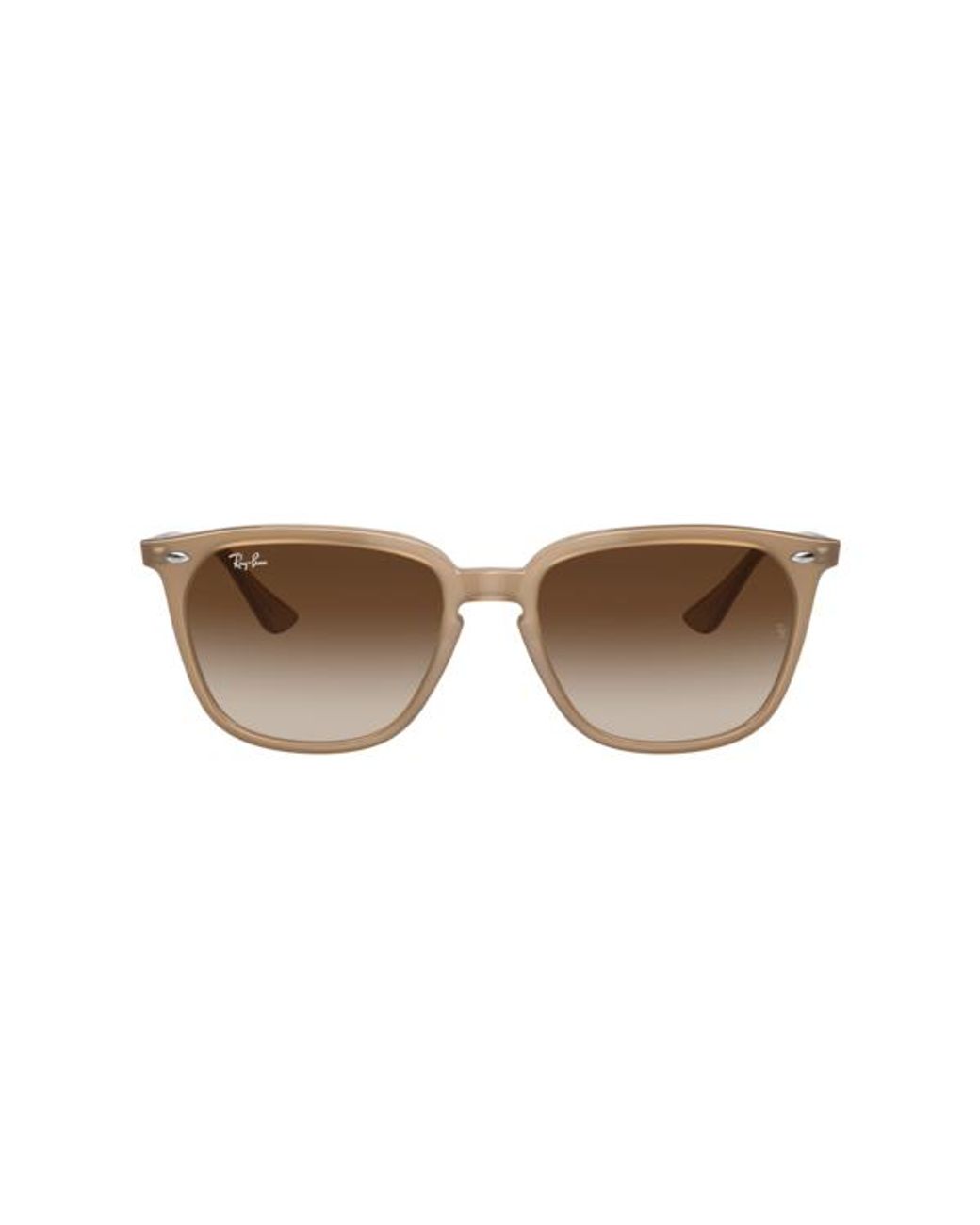 Ray-Ban Black Rb4362 Sonnenbrillen Hellbraun Fassung Braun Glas 55-18