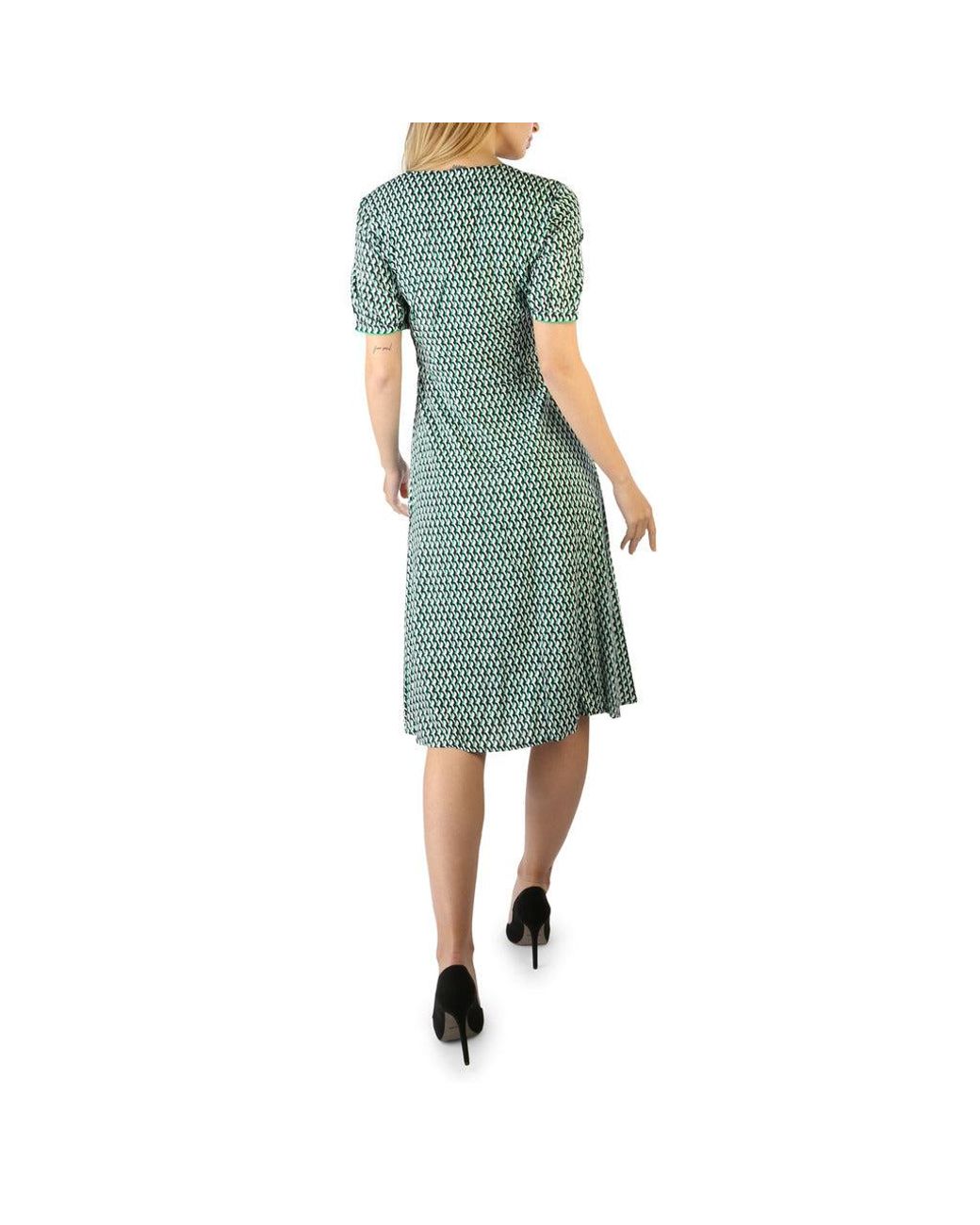 Tommy Hilfiger Dress in Green | Lyst