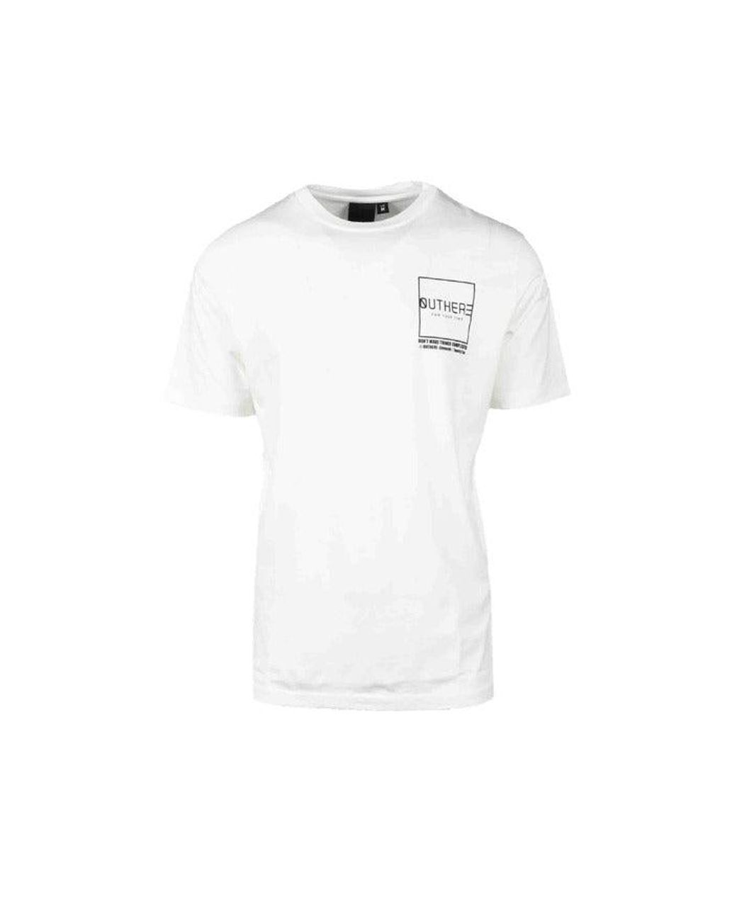 OUTHERE Men T-shirt in White for Men | Lyst