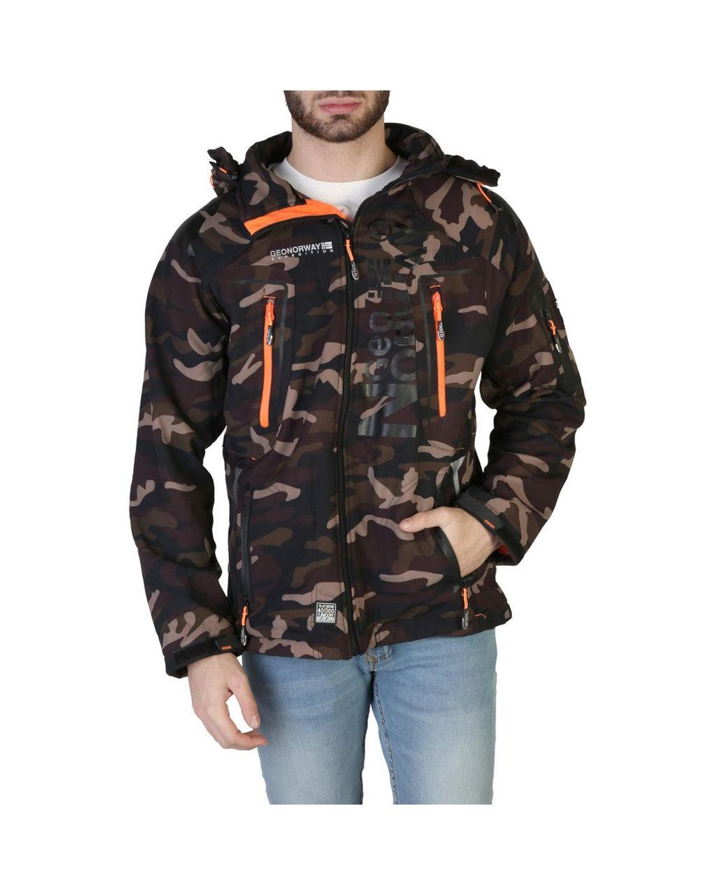 GEOGRAPHICAL NORWAY Techno-camo Jacket 