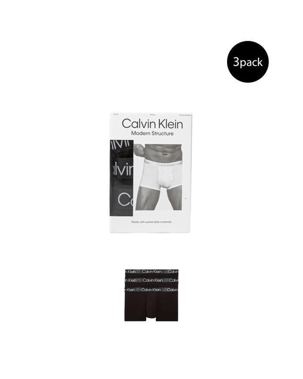 Calvin Klein Cotton Underwear in Black for Men | Lyst