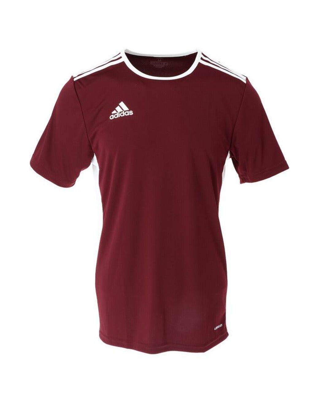 adidas Synthetic T-shirt in Bordeaux (Red) for Men | Lyst