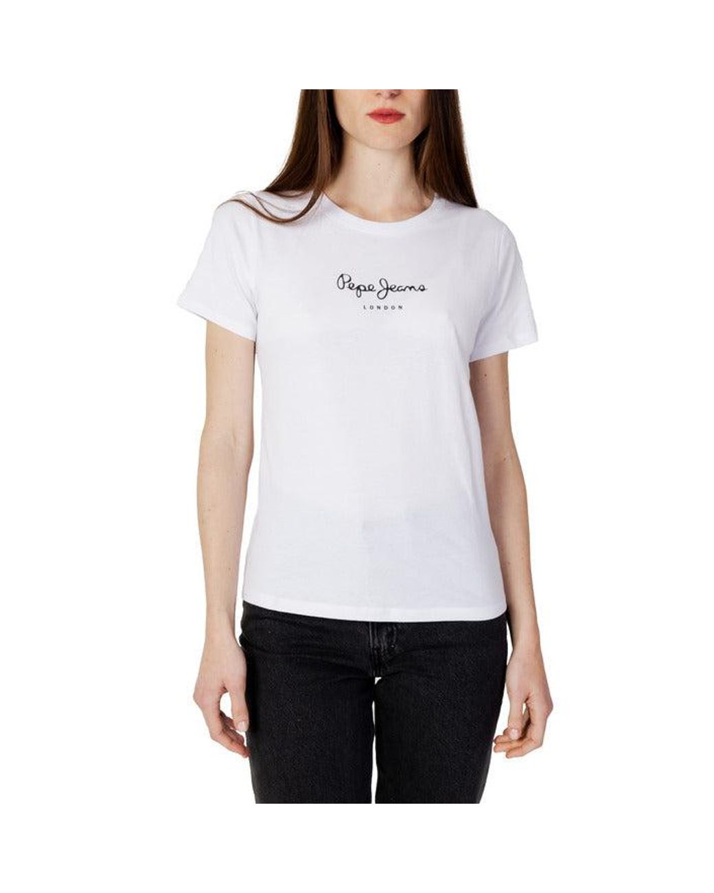 Pepe Jeans T-shirt in White | Lyst