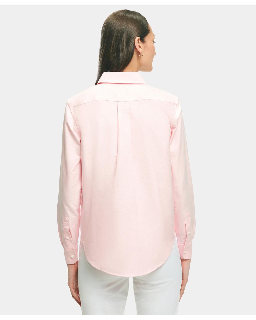 Brooks Brothers Pink Classic-Fit Cotton Oxford Shirt