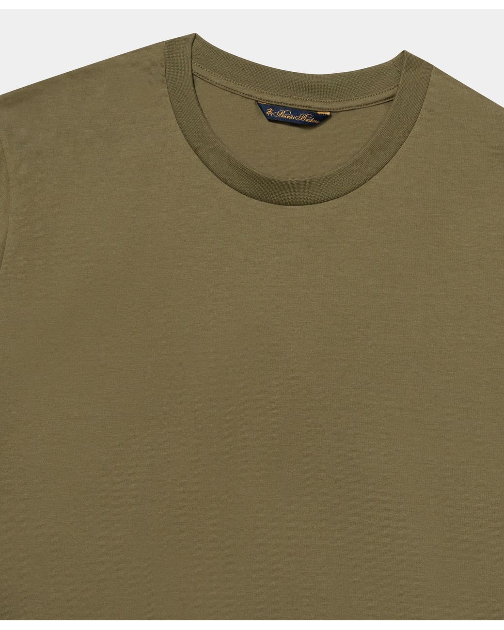 Brooks Brothers Green Cotton T-Shirt for men