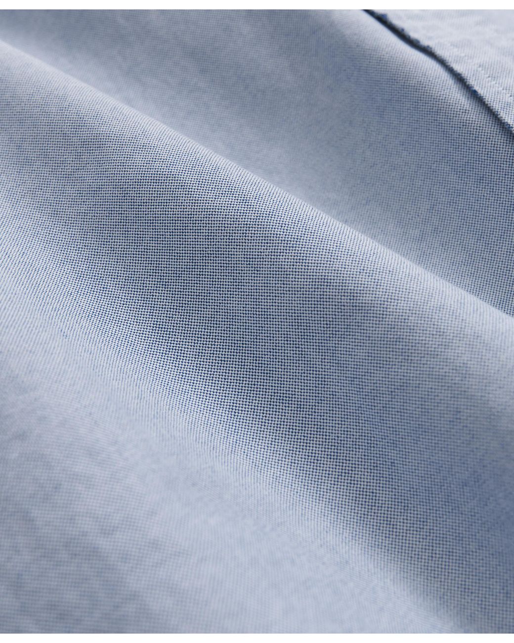 Brooks Brothers Blue Regular Fit Washed Oxford Shirt With Button Down Collar for men