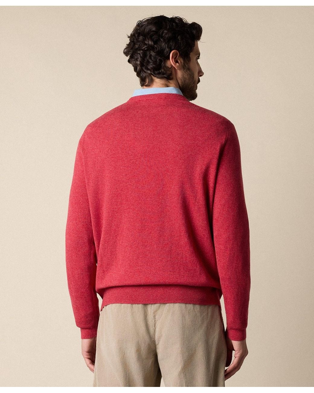 Brooks Brothers Red Cashmere Crewneck for men