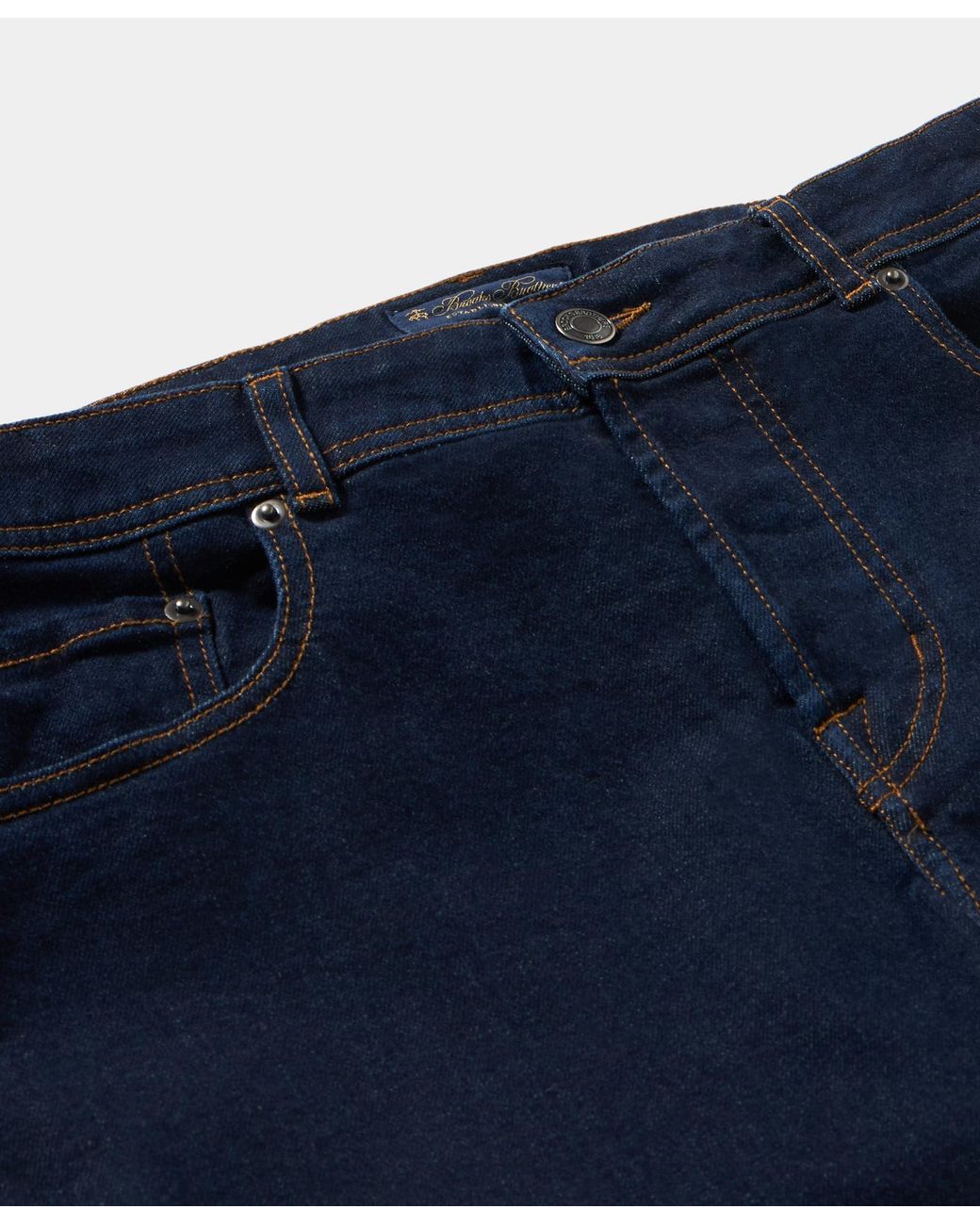 Brooks Brothers Blue 5-Pocket Denim Pants for men