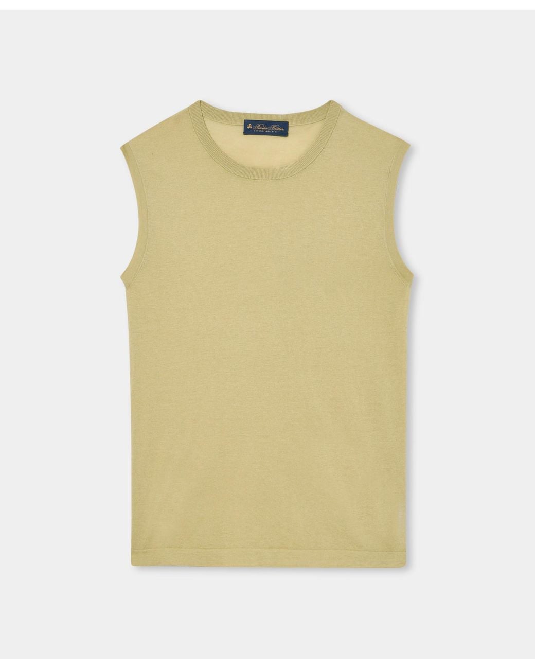 Brooks Brothers Yellow Silk Blend Top