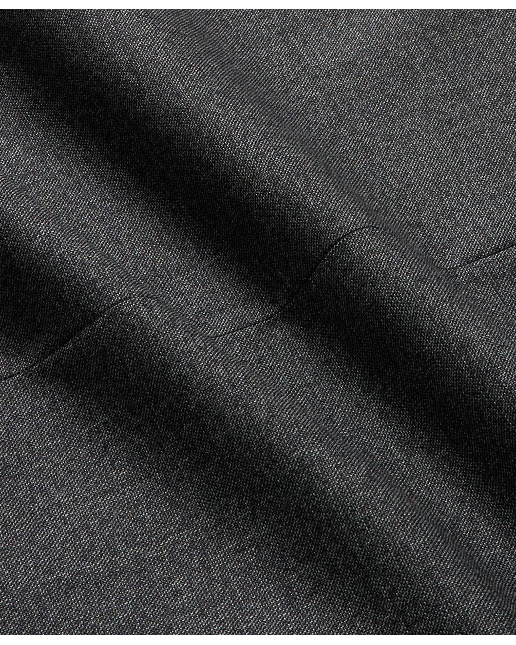 Brooks Brothers Gray Sharkskin Wool Suit for men