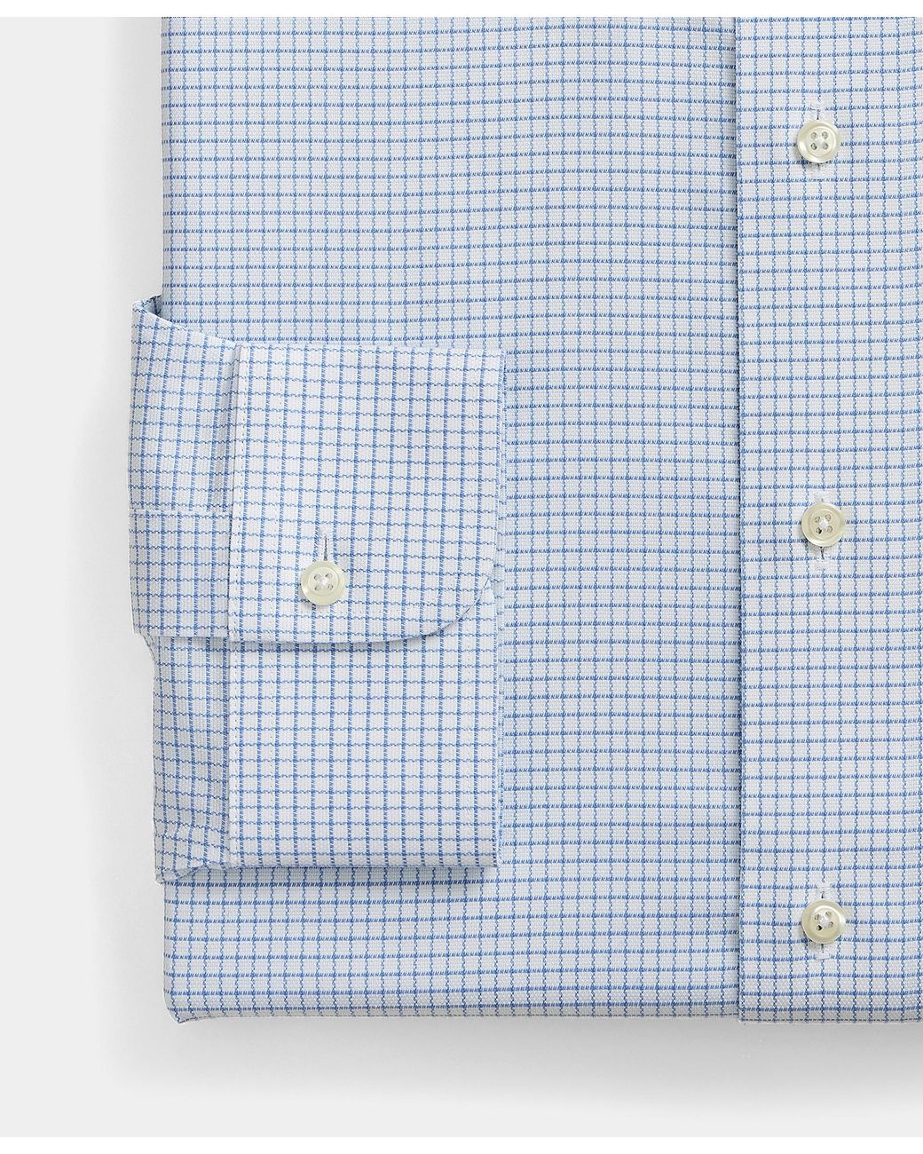 Brooks Brothers Blue Regular Fit Non-Iron Oxford Shirt With Ainsley Collar for men