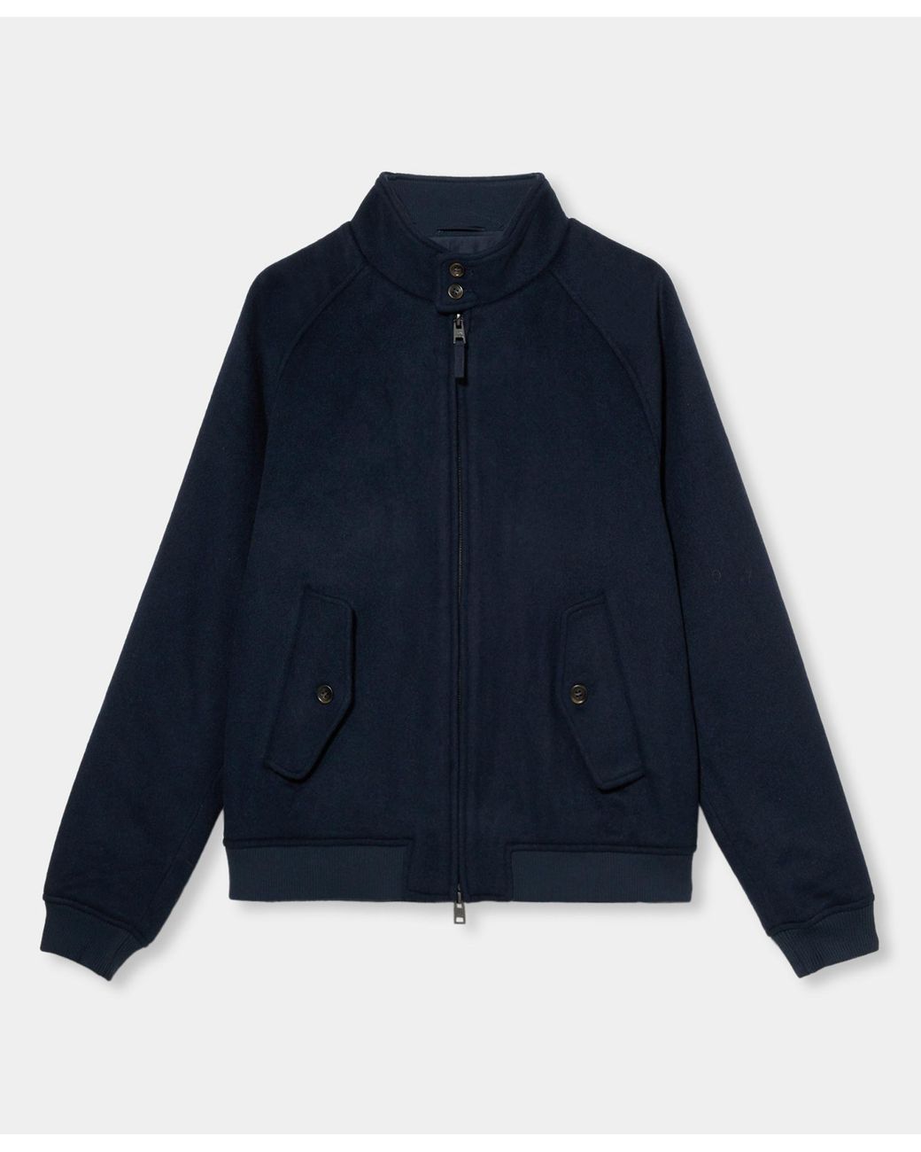 Brooks Brothers Blue Wool Harrington Jacket for men