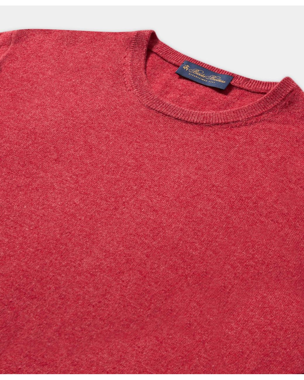 Brooks Brothers Red Cashmere Crewneck for men