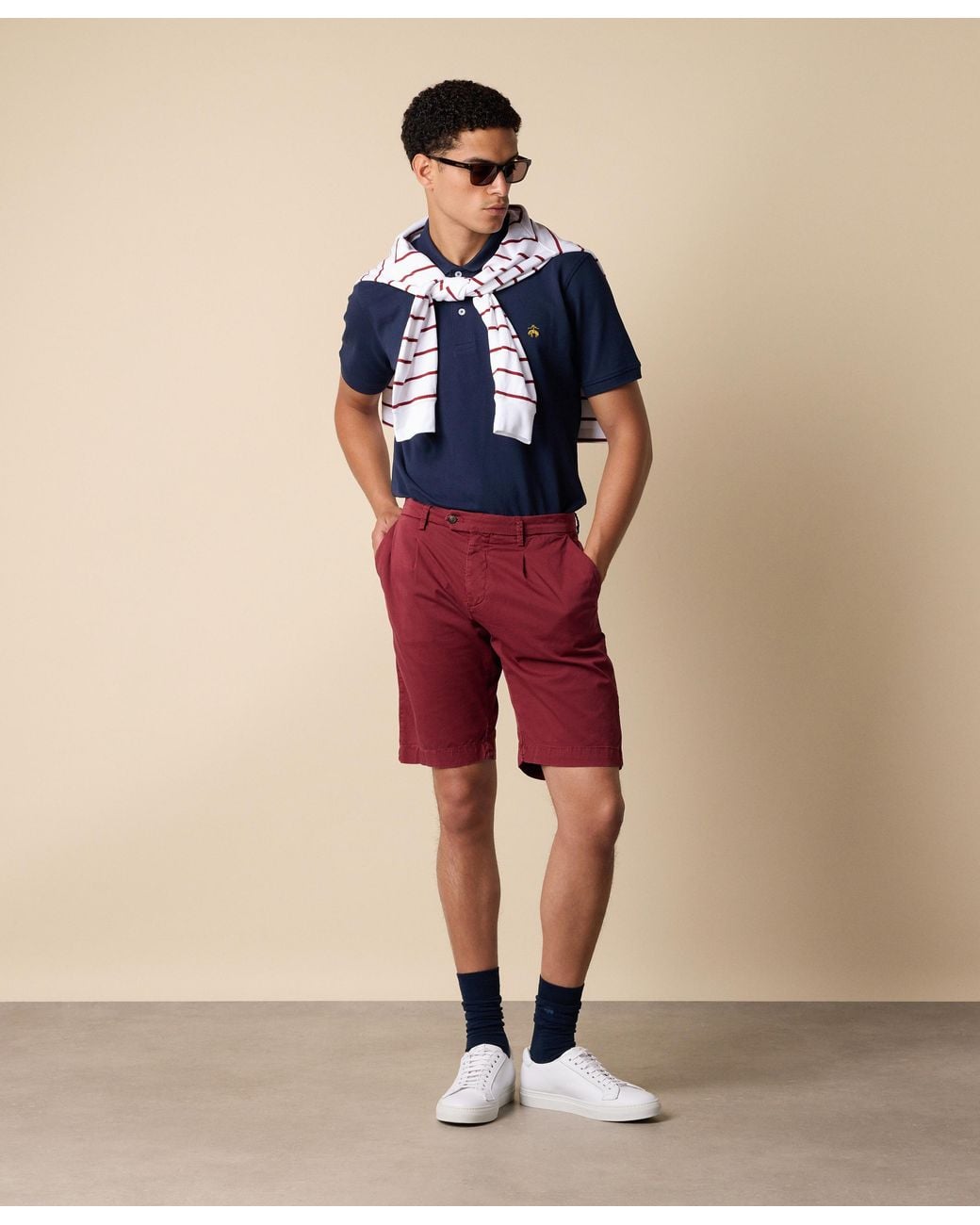 Brooks Brothers Red Classic Cotton Shorts for men