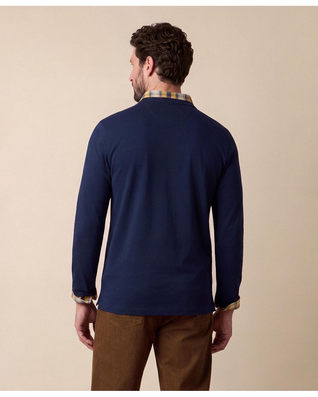 Brooks Brothers Blue Polo With Logo for men