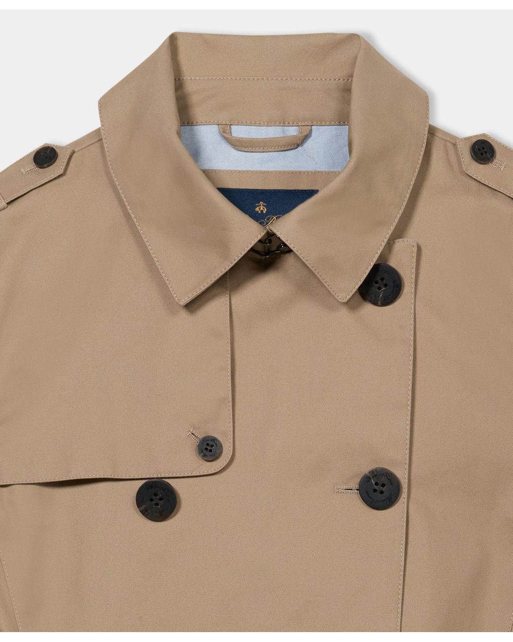Brooks Brothers Natural Trench Coat