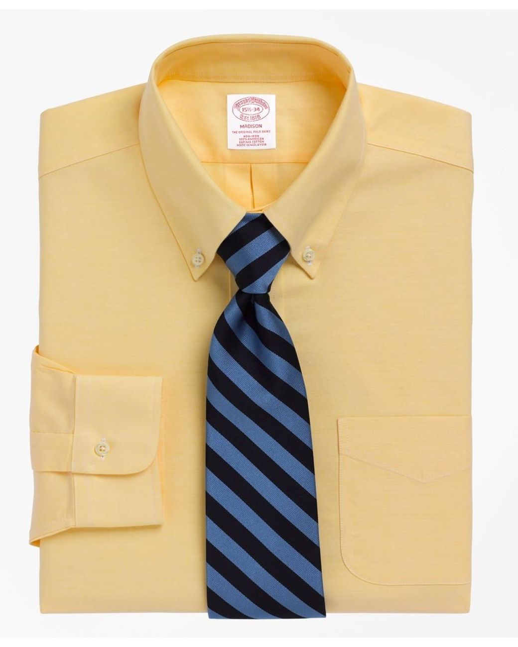 Brooks Brothers Brookscool Traditional Relaxedfit Dress Shirt in