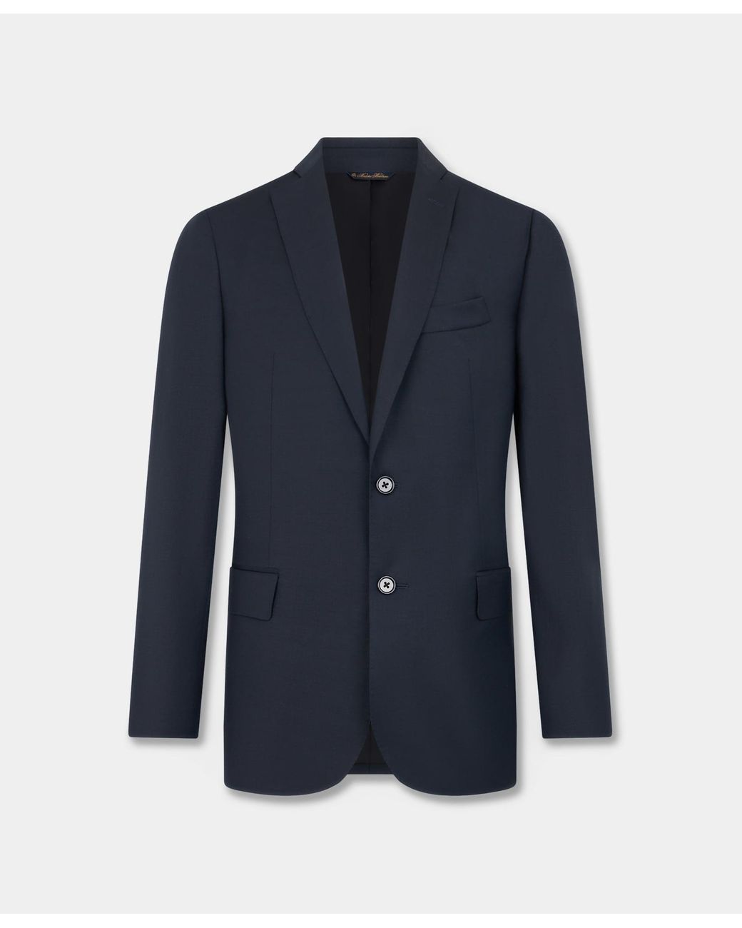 Brooks Brothers Blue Virgin Wool Blend Comfort Blazer for men