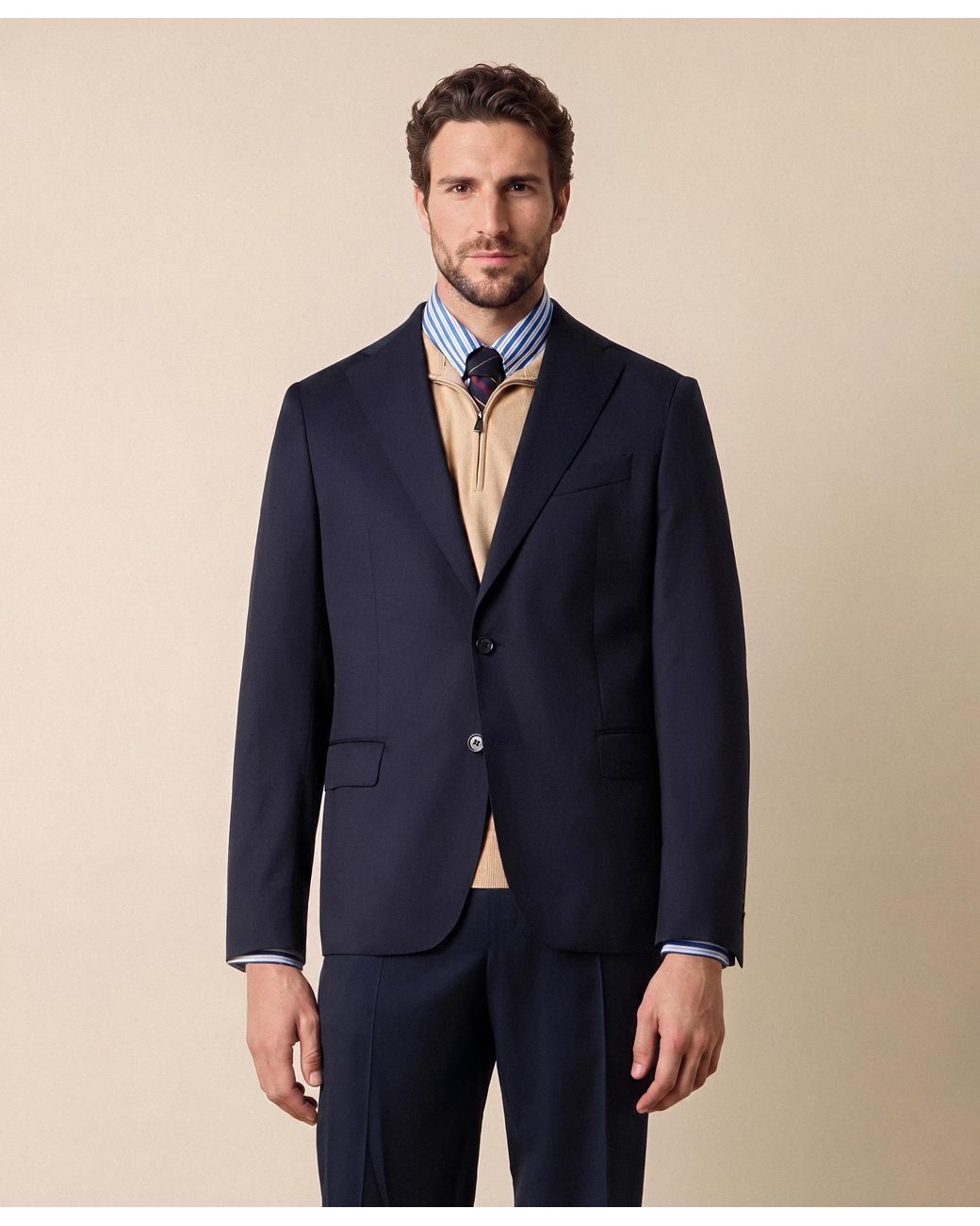 Brooks Brothers Blue Performance Twill Blazer for men
