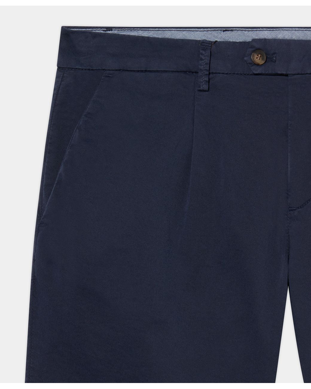 Brooks Brothers Blue Classic Cotton Shorts for men
