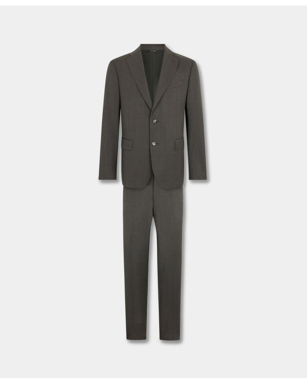 Brooks Brothers Gray Pied De Poule Suit for men