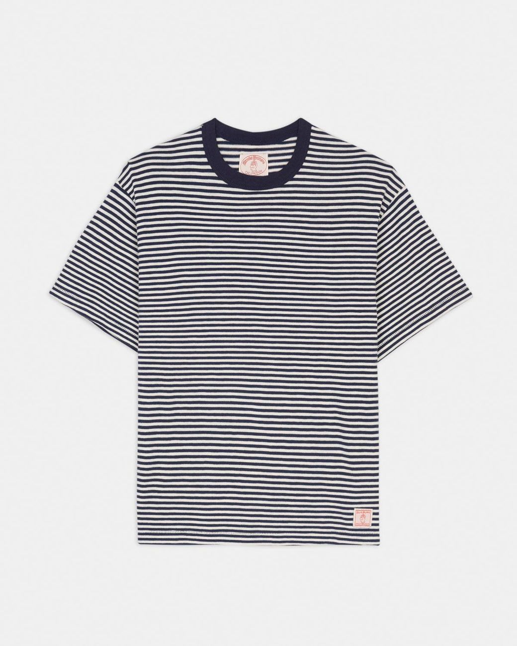 Brooks Brothers Blue X Brain Dead California Striped T-Shirt for men