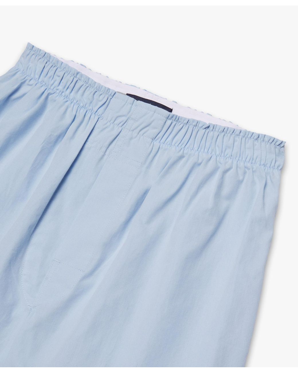 Brooks Brothers Blue Cotton Boxer Shorts for men