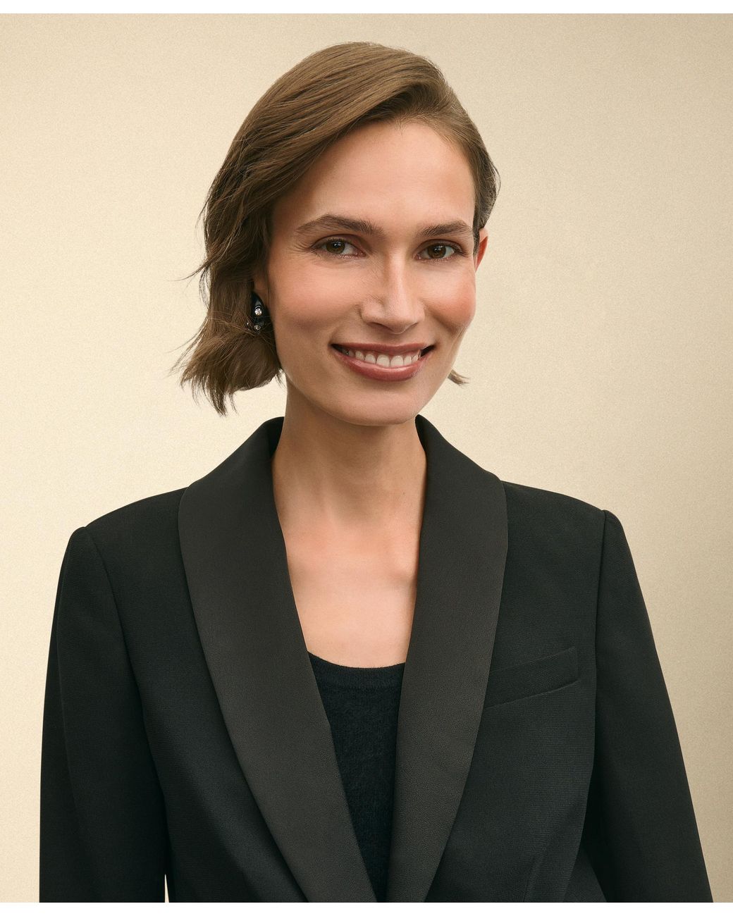 Brooks Brothers Black Crepe Tuxedo Jacket
