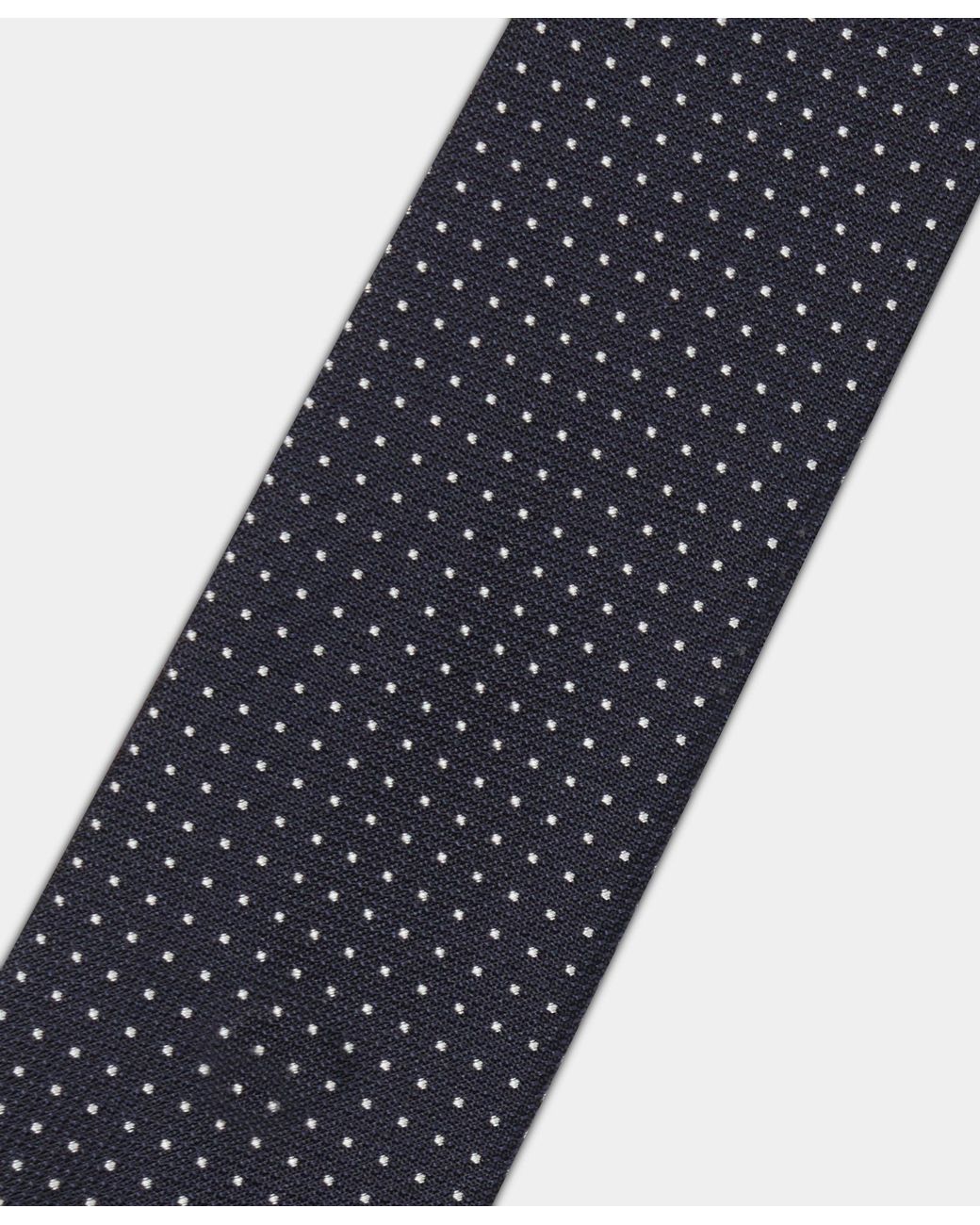 Brooks Brothers Blue Pin Dot Silk Tie for men