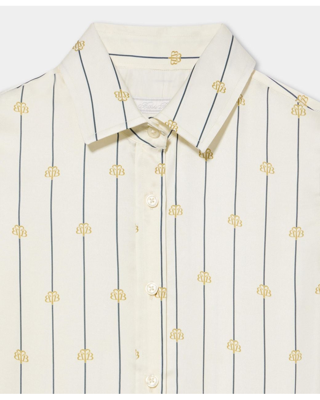 Brooks Brothers White Shirt With Logo