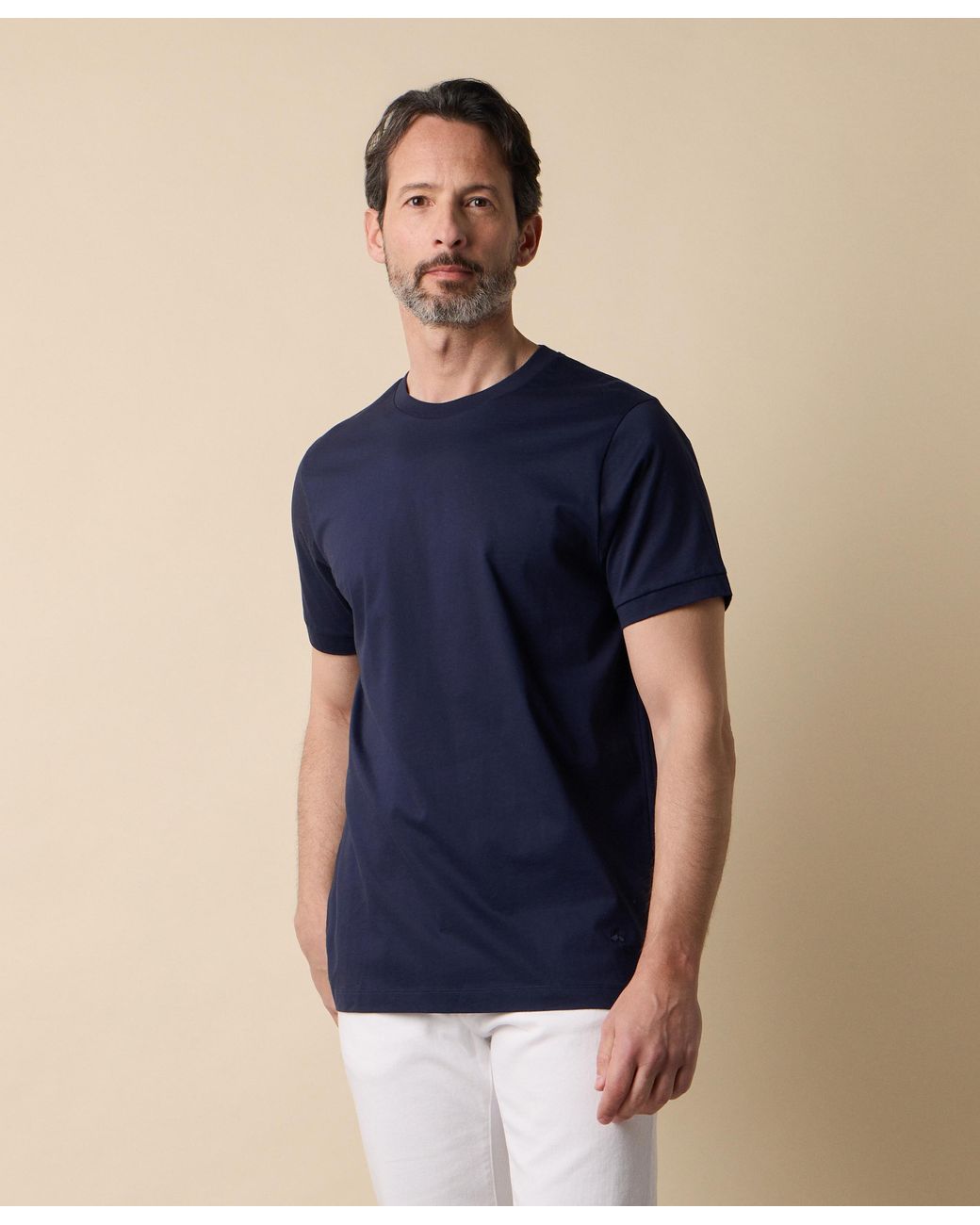 Brooks Brothers Blue Cotton T-Shirt for men