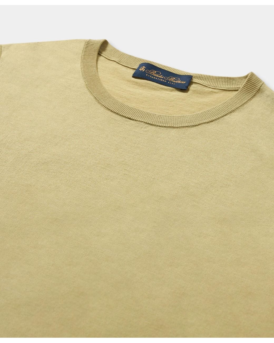 Brooks Brothers Yellow Silk Blend Top