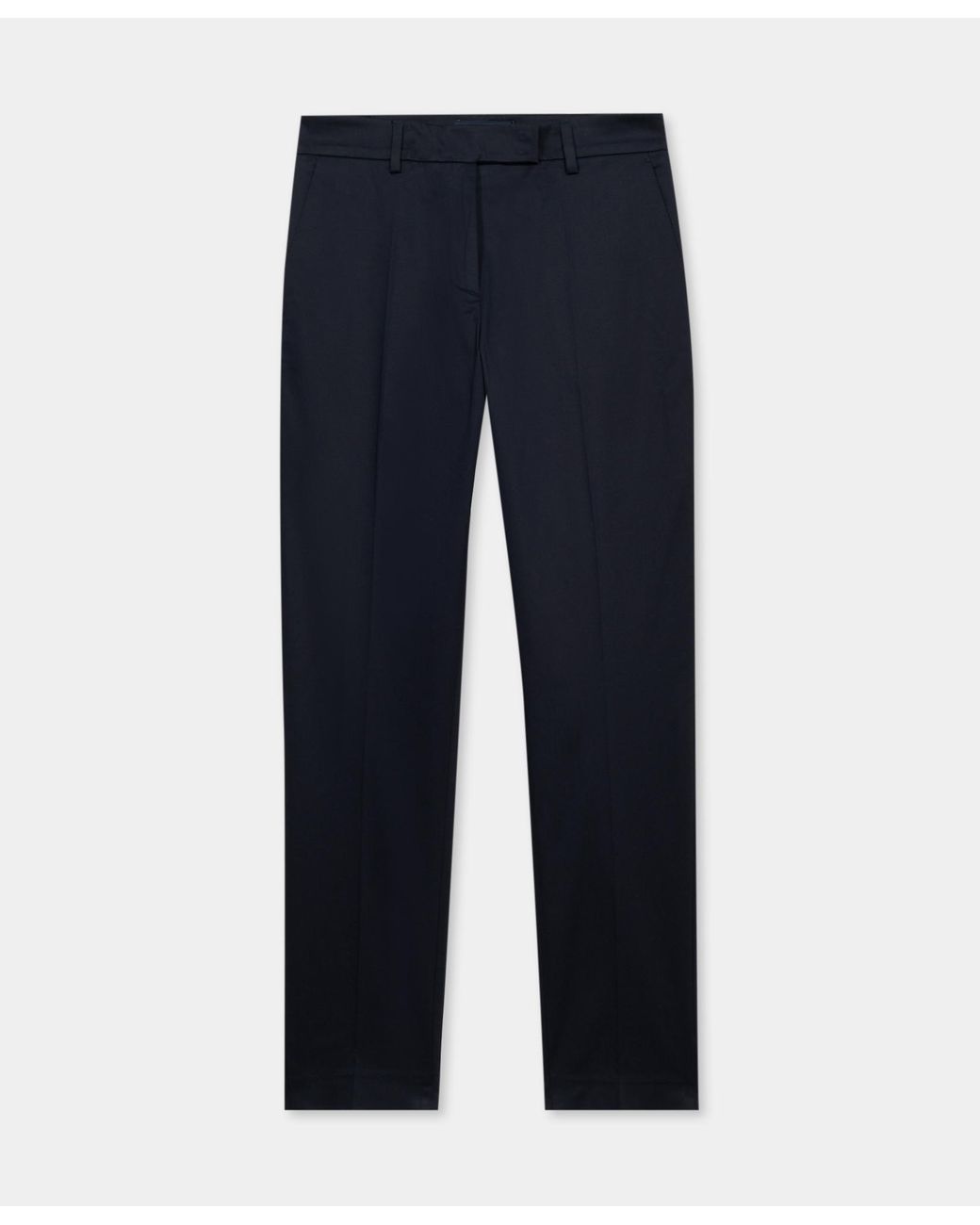 Brooks Brothers Blue Stretch Cotton Pants