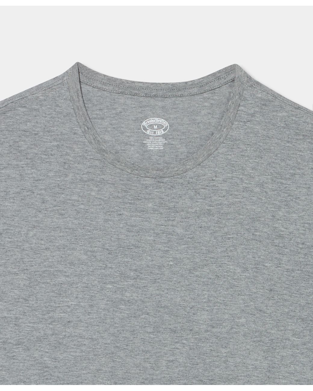 Brooks Brothers Gray Cotton Undertees for men