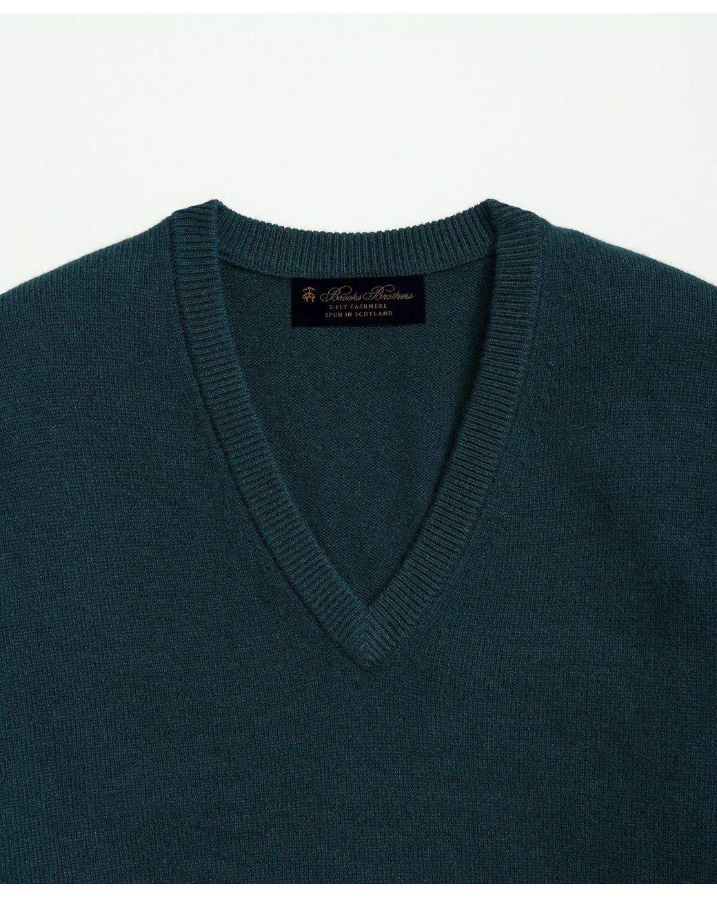 Brooks Brothers 3-PLY CASHMERE スコットランド-