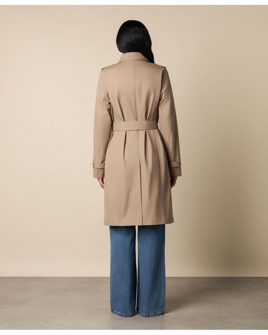 Brooks Brothers Natural Trench Coat