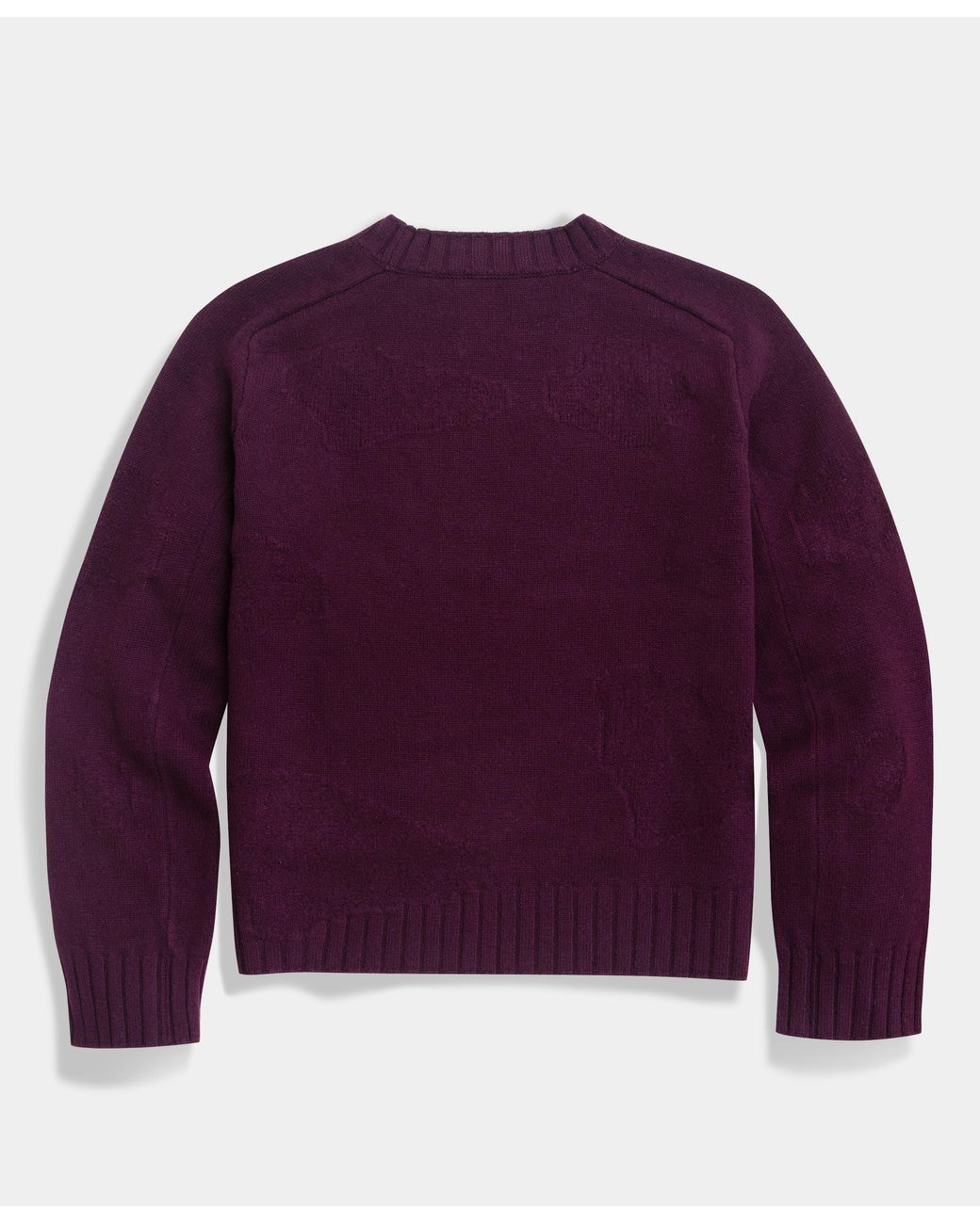 Brooks Brothers Purple Wool Mock-Neck Knit for men