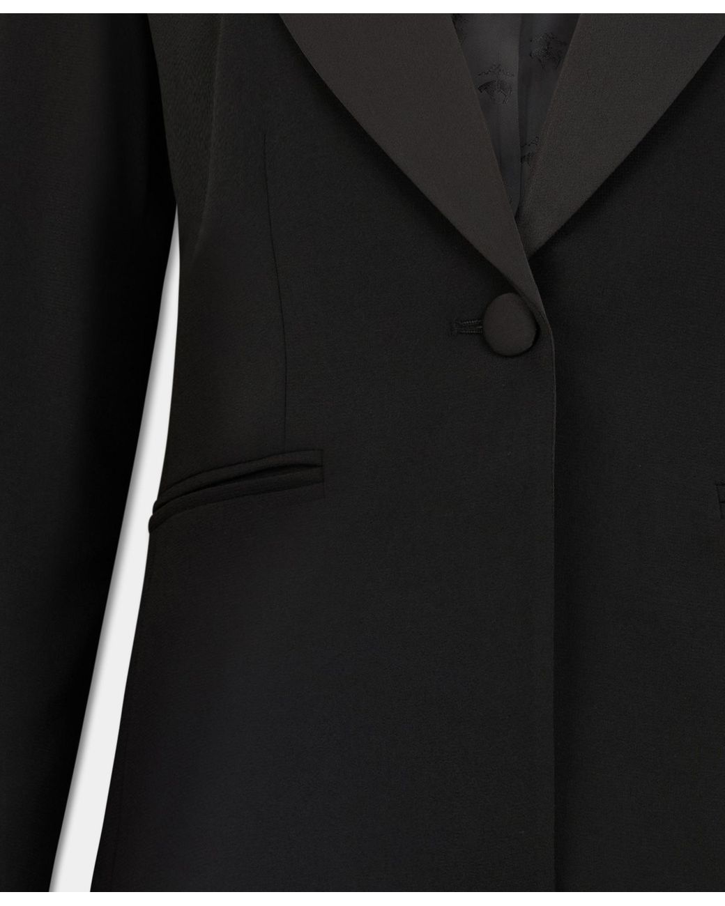 Brooks Brothers Black Crepe Tuxedo Jacket