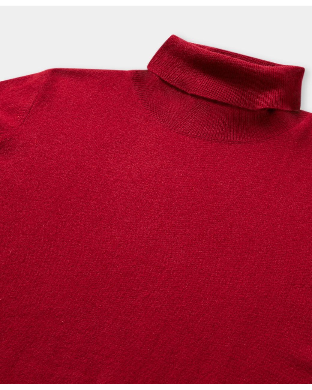 Brooks Brothers Red Cashmere Turtleneck