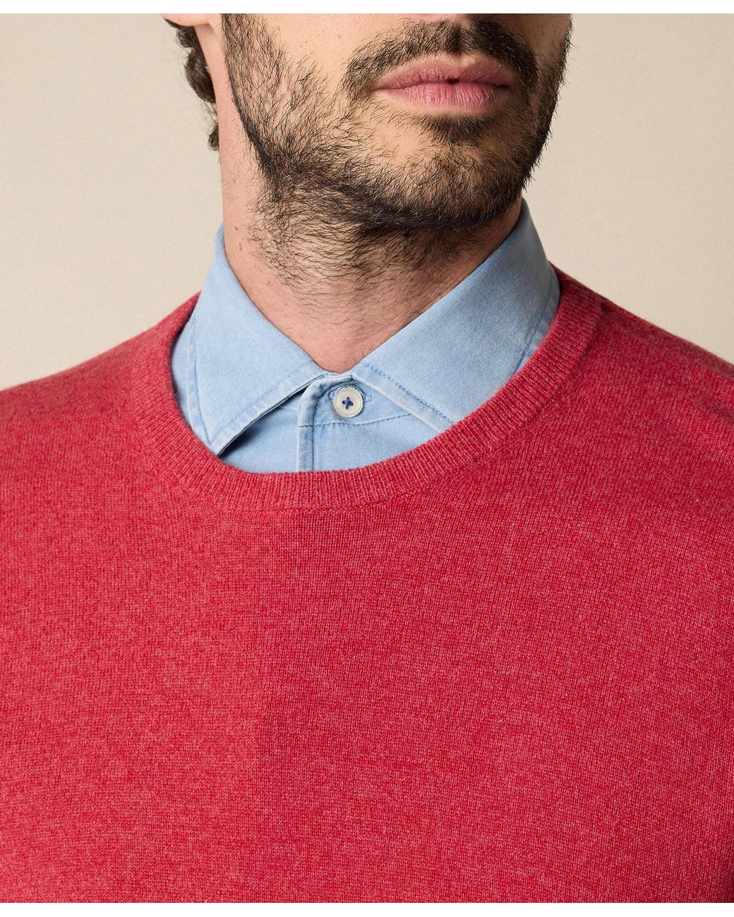 Brooks Brothers Red Cashmere Crewneck for men