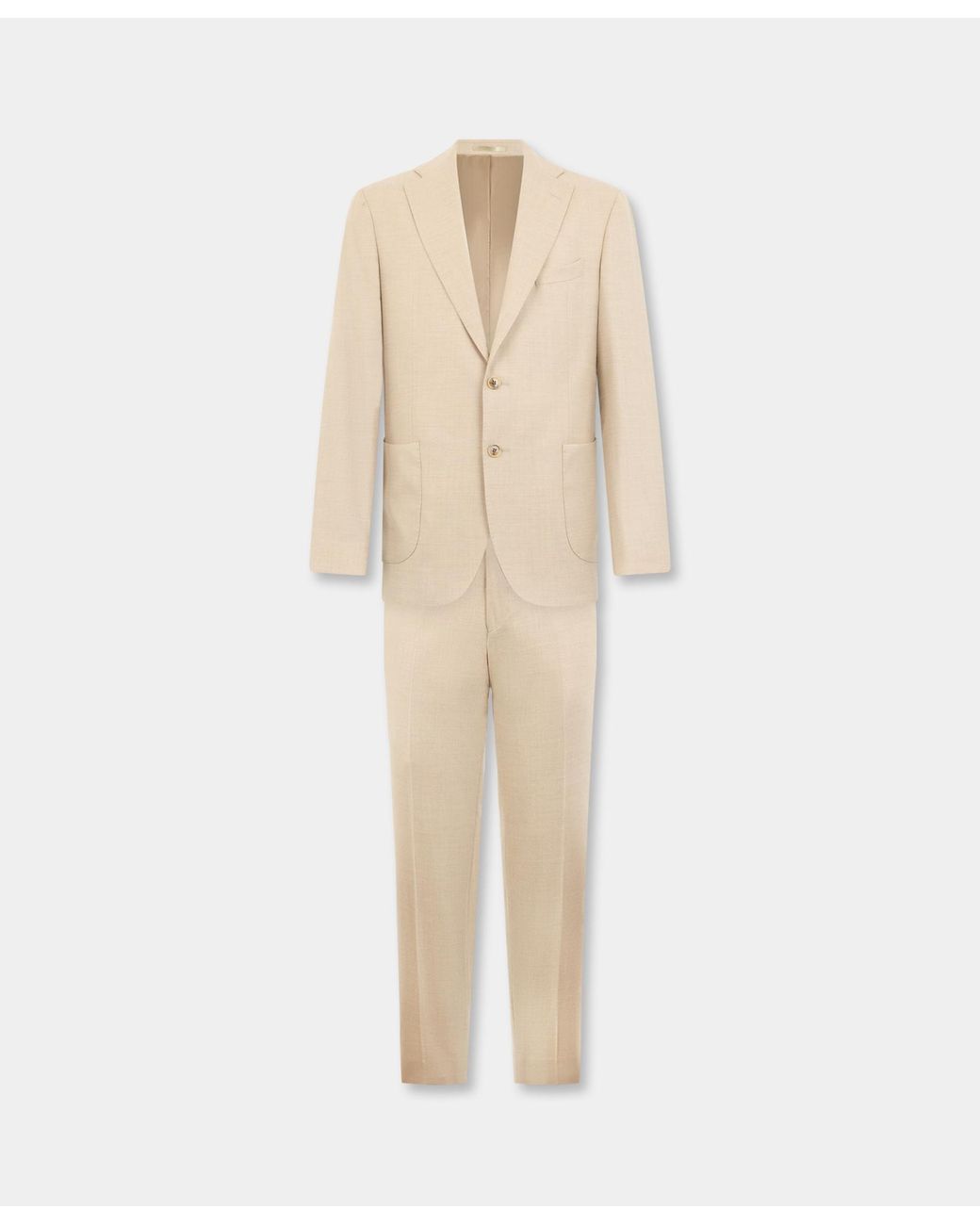 Brooks Brothers Natural Wool Travel Suit for men