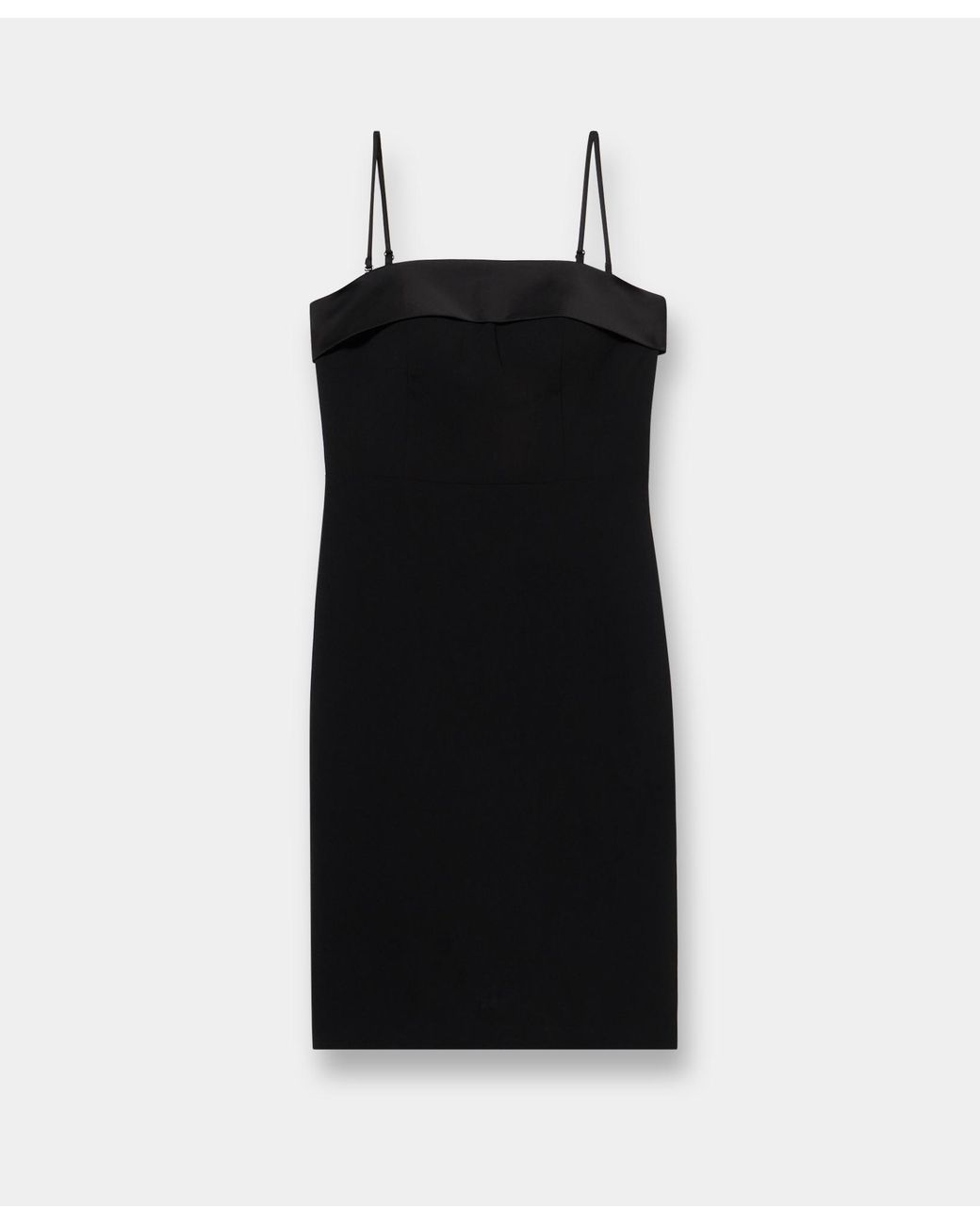 Brooks Brothers Black Crepe Evening Dress