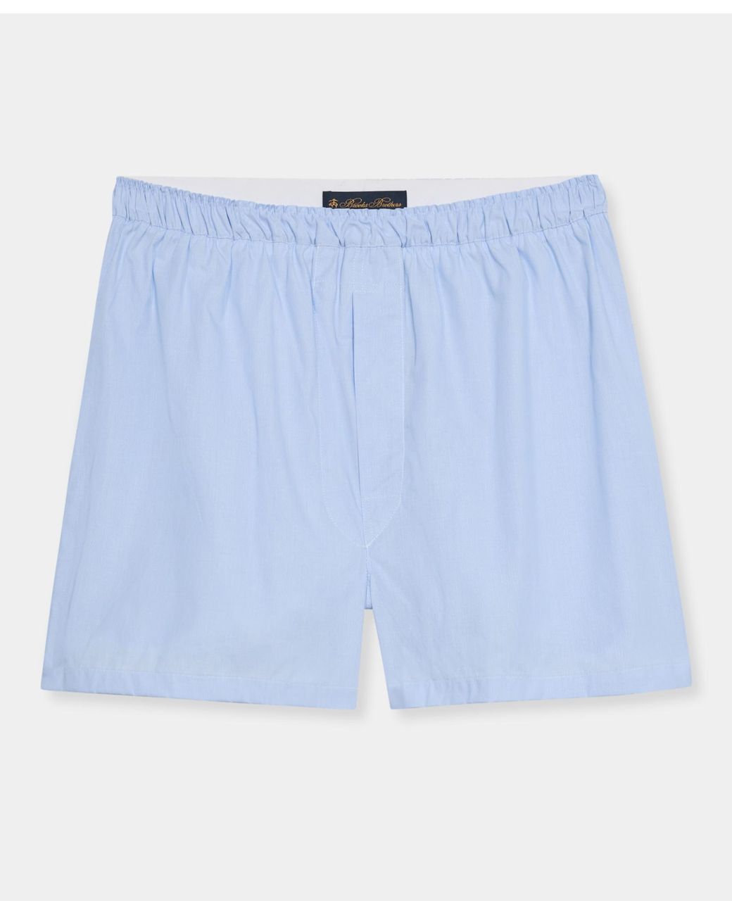 Brooks Brothers Blue Micro Stripe Cotton Boxer for men