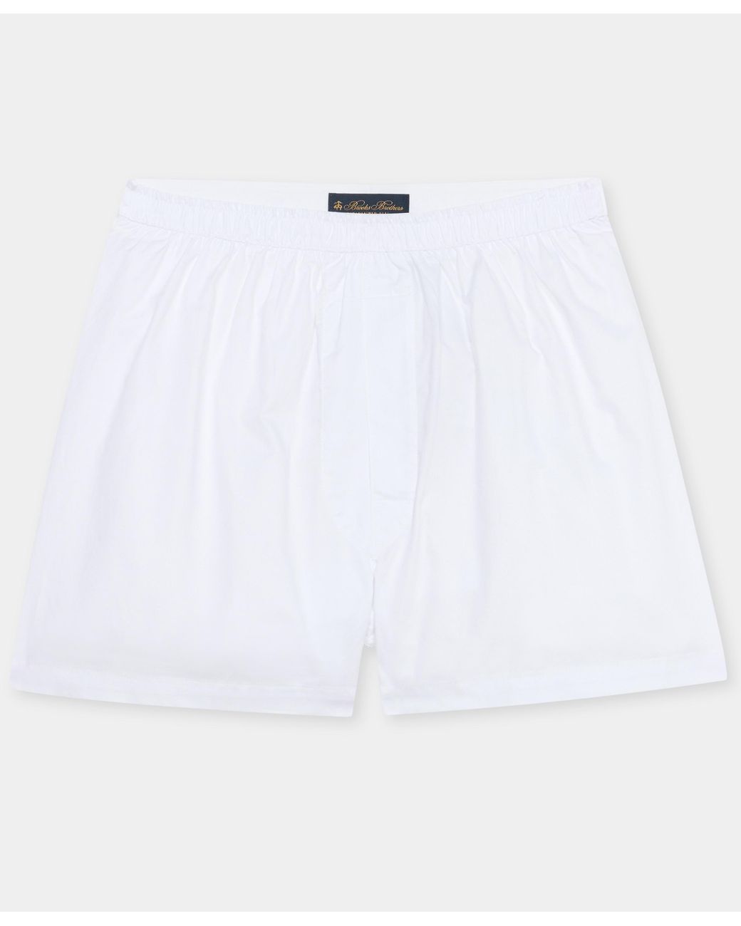 Brooks Brothers White Plain Boxer for men