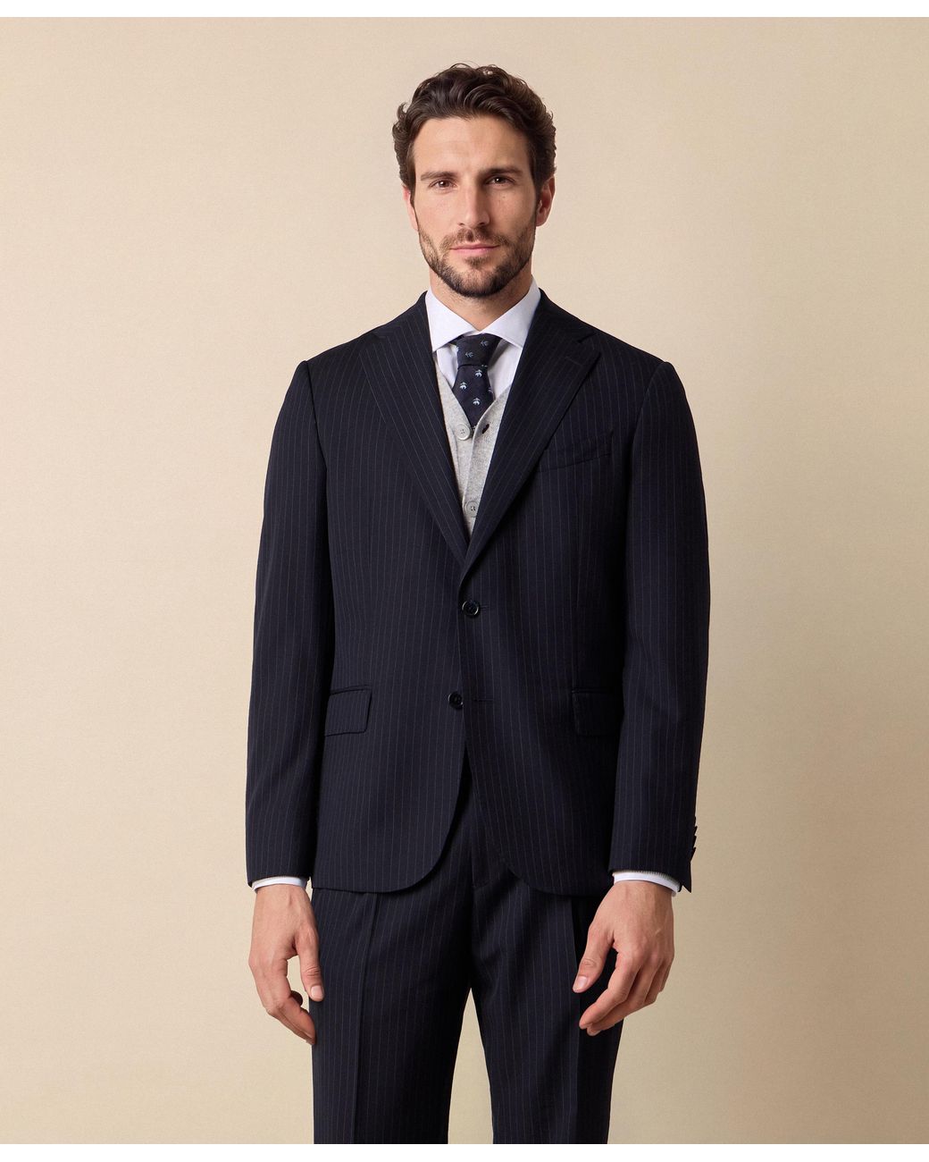 Brooks Brothers Blue Pinstripe Suit for men