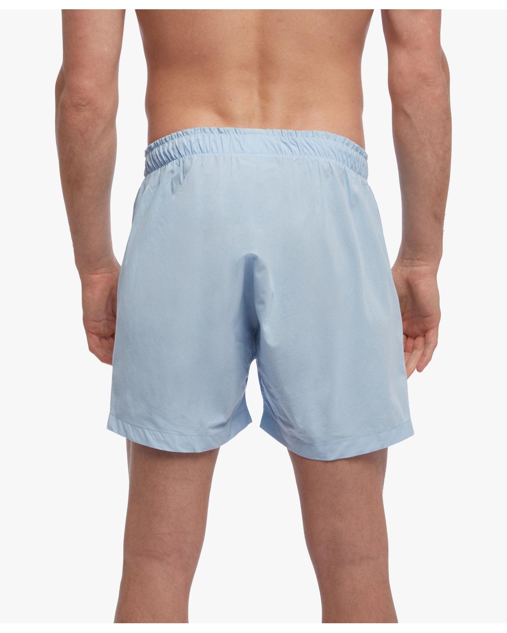 Brooks Brothers Blue Cotton Boxer Shorts for men
