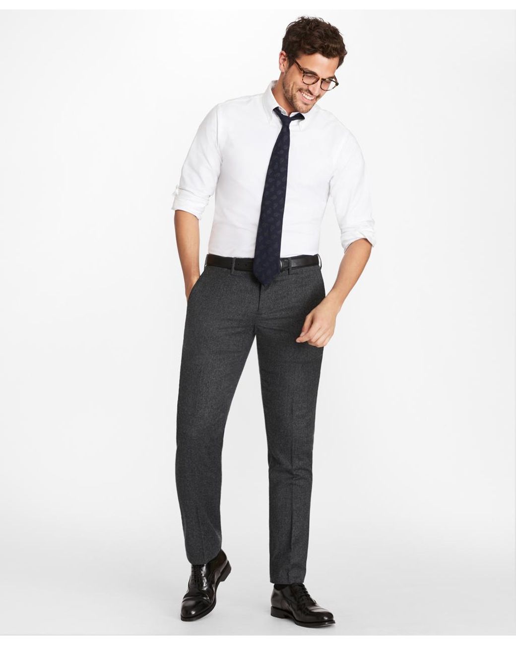 brooks brothers wool pants